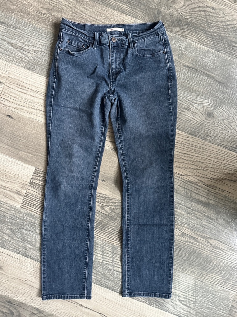 Levi’s 505 straight denim blue jeans women’s‎ size 6